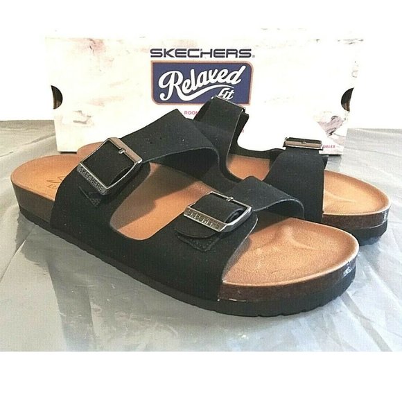 skechers relaxed fit with luxe foam sandals